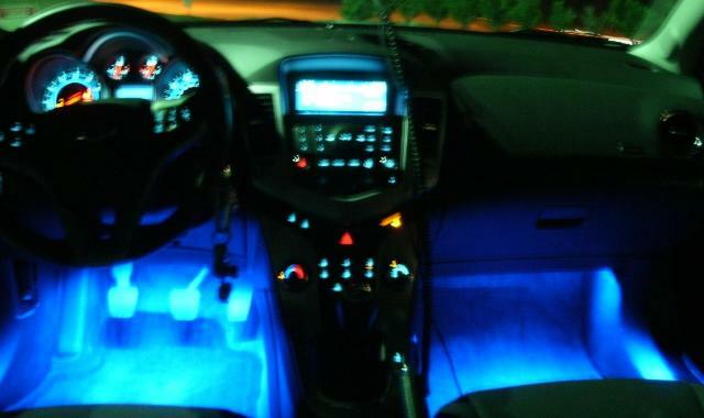 LED Glow Interior Lights Installation